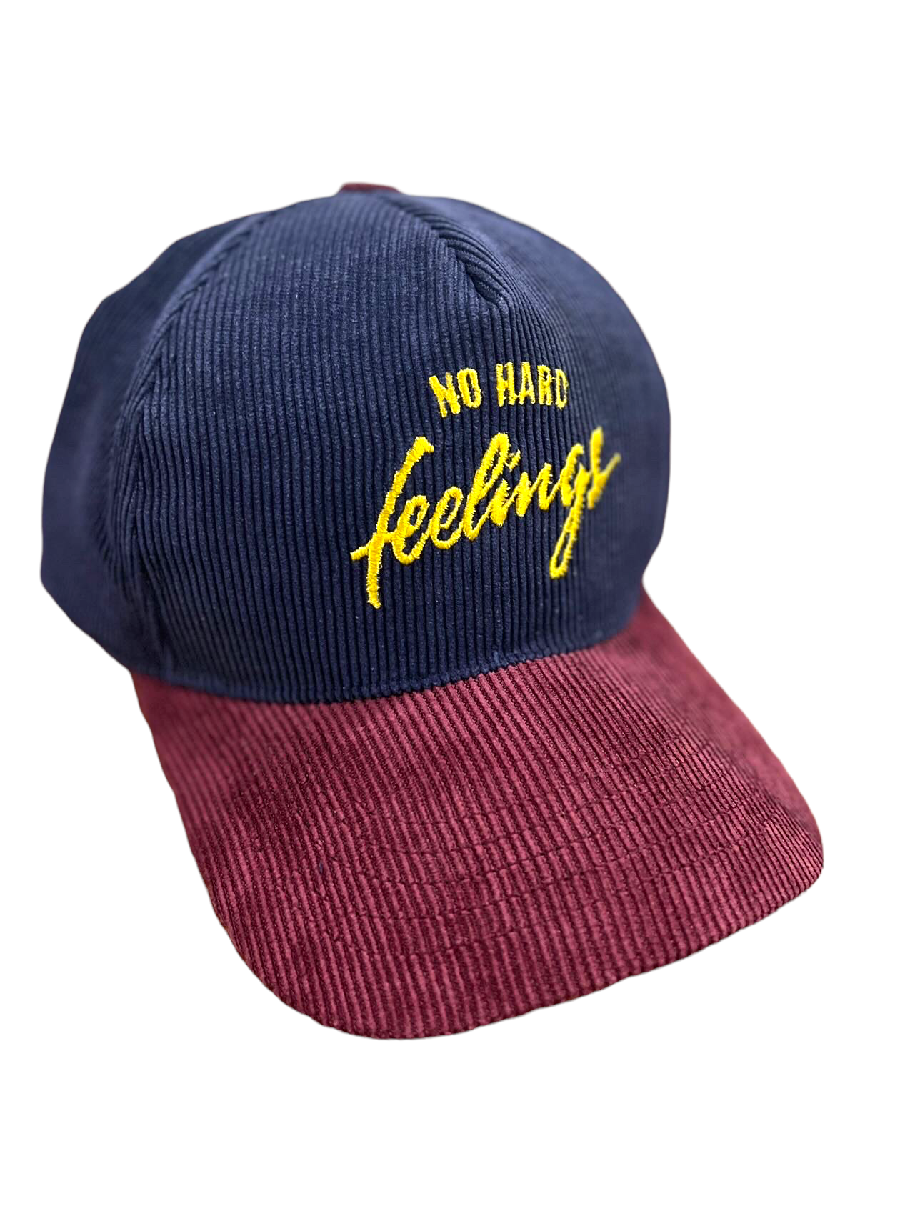 No Hard Feelings( Two Faced) Corduroy Dad Cap